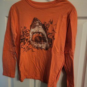 gap kids long sleeve shark shirt